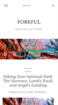 Mobile Screenshot of forkful.net